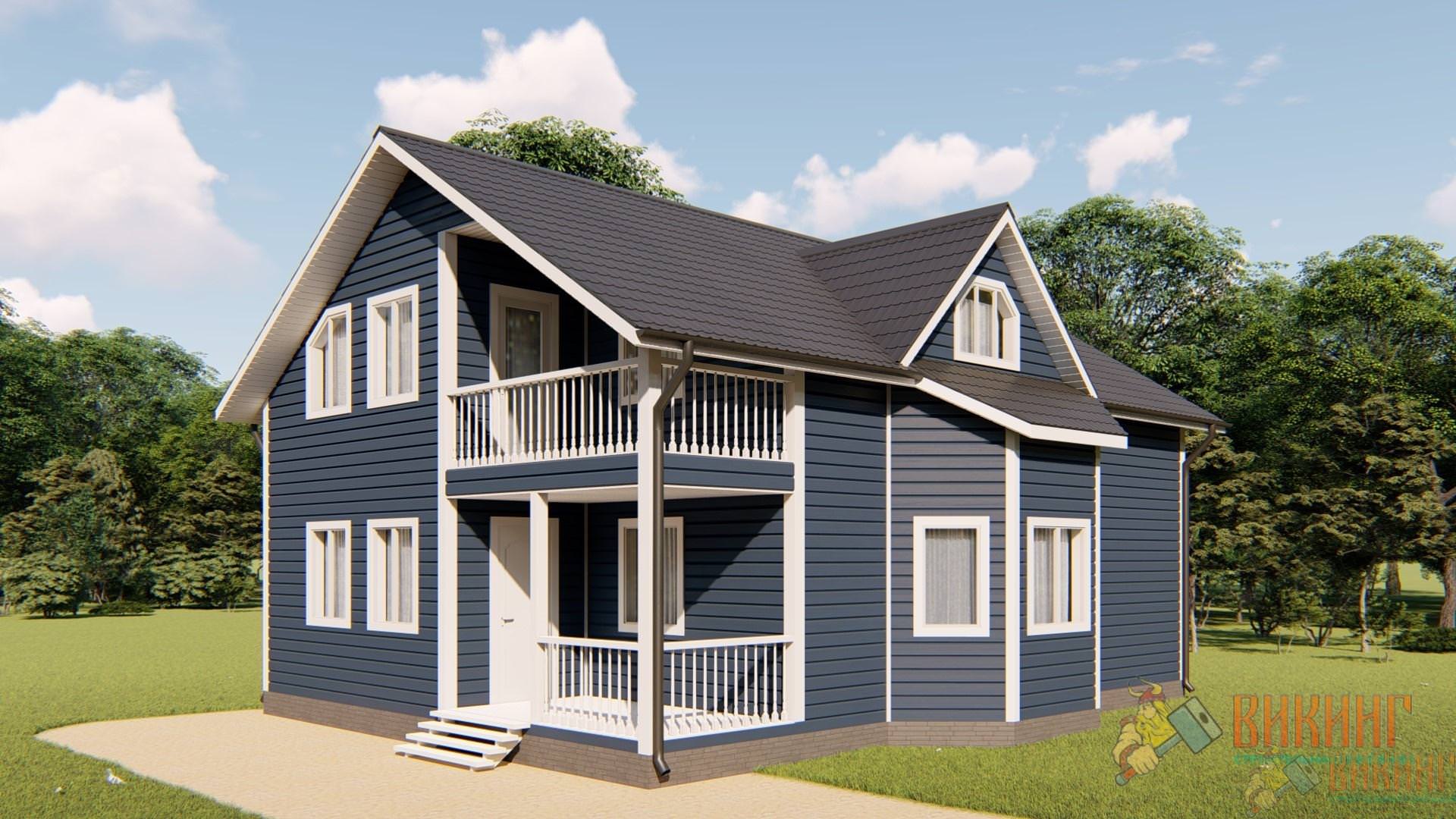 Дачный дом викинг 11