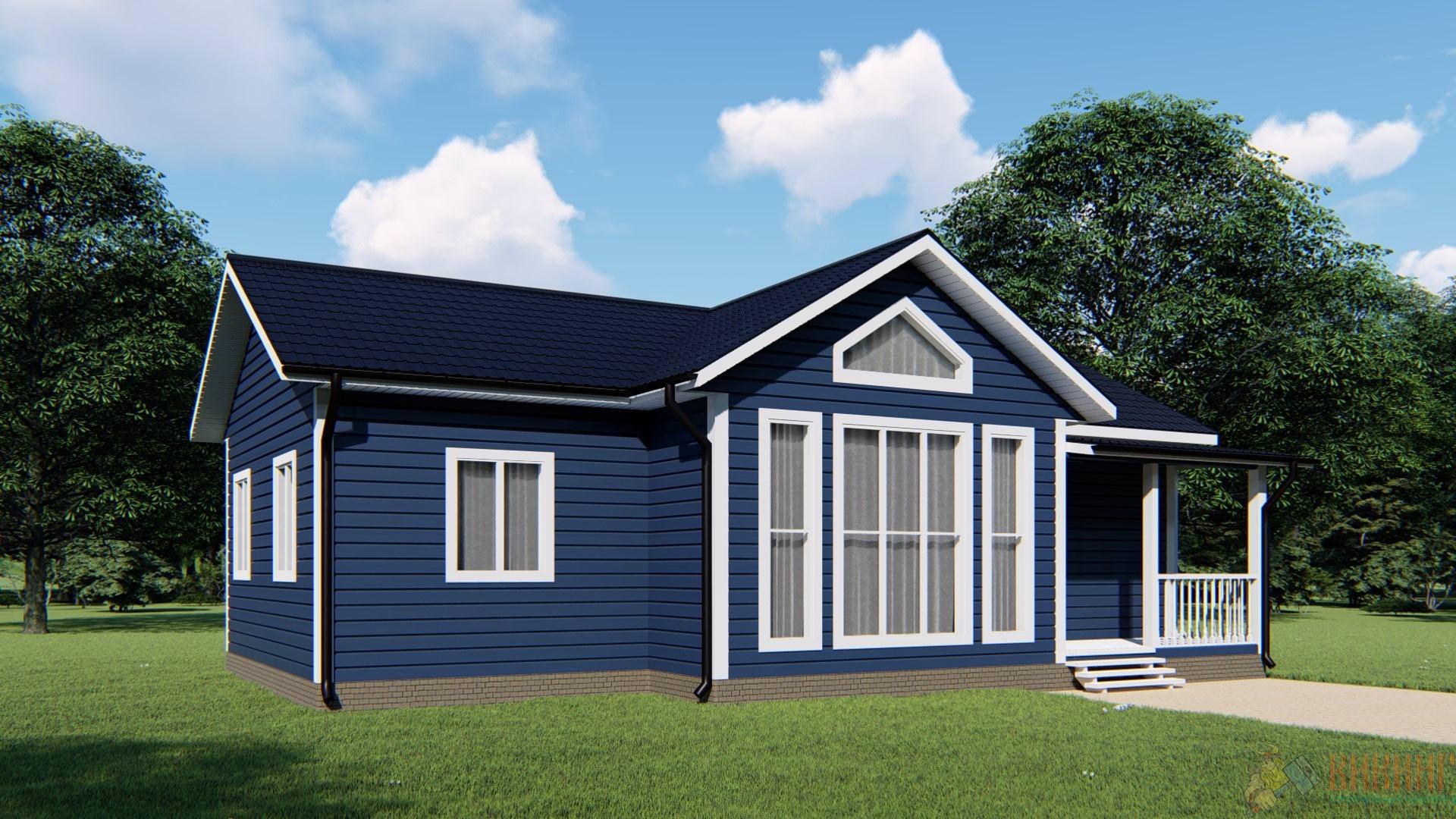 Дачный дом викинг 11