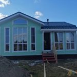Каркасный одноэтажный 7х8 дом